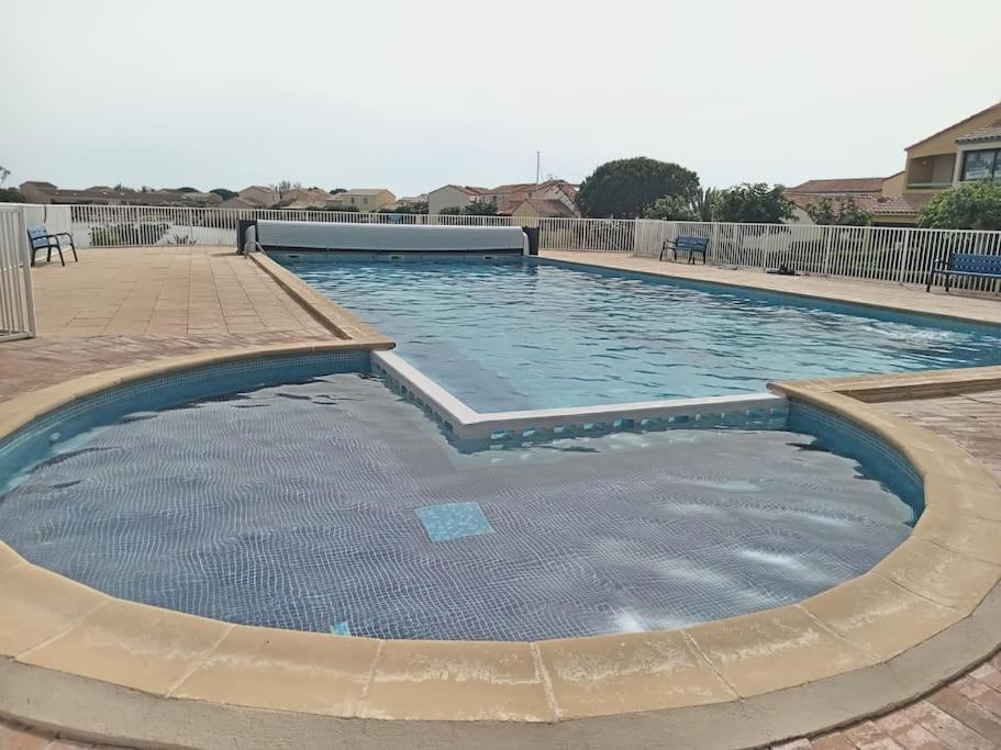 Jolie Maisonnette Dans Residence Calme Avec Piscine Le Barcarès Εξωτερικό φωτογραφία